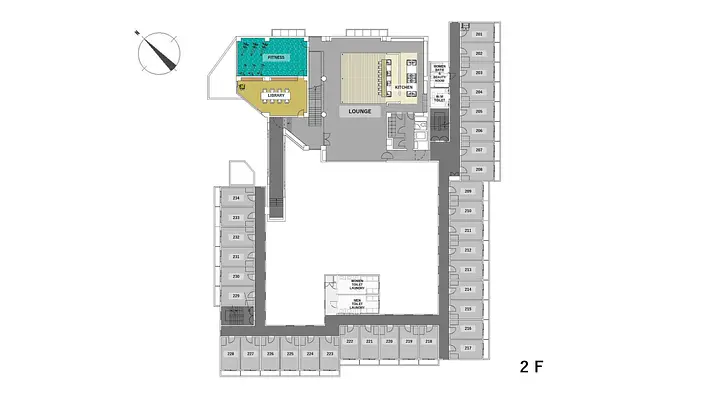 ソーシャルアパートメント新検見川 2F