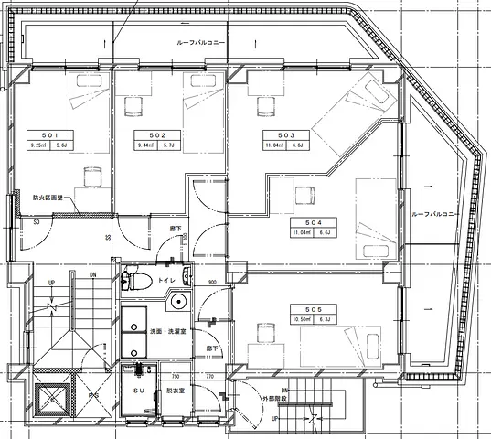 SOCIAL APARTMENT AZABU-JUBAN  5F