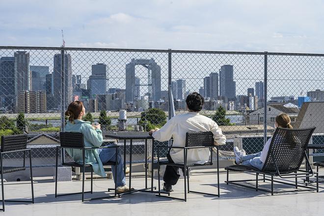 Rooftop terrace