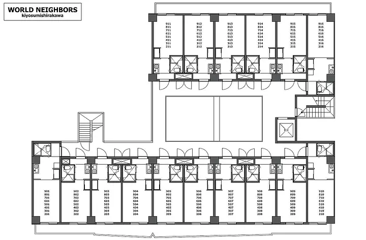 ワールドネイバーズ清澄白河 2F