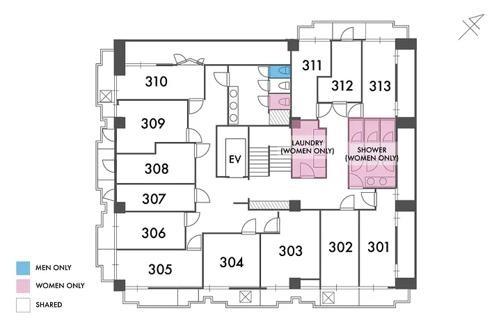 ソーシャルアパートメント恵比寿 3F