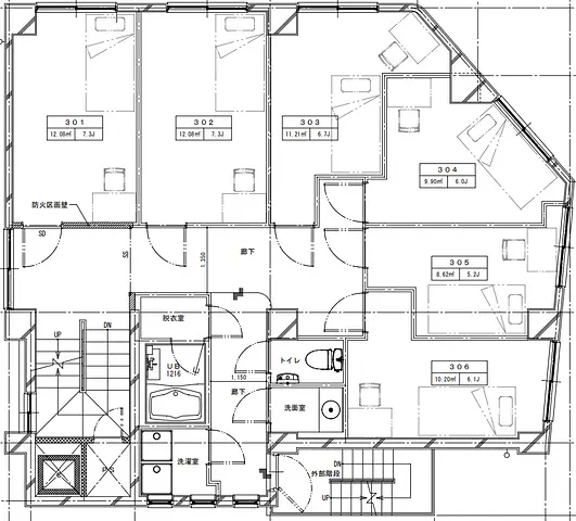 SOCIAL APARTMENT AZABU-JUBAN  3F