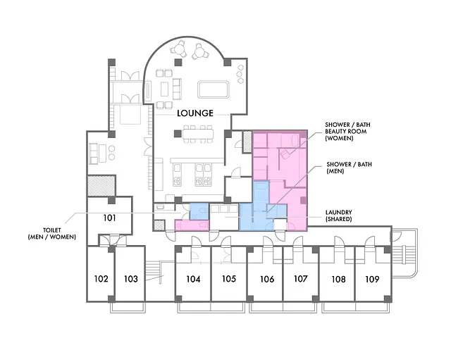 ソーシャルアパートメント西荻窪 1F