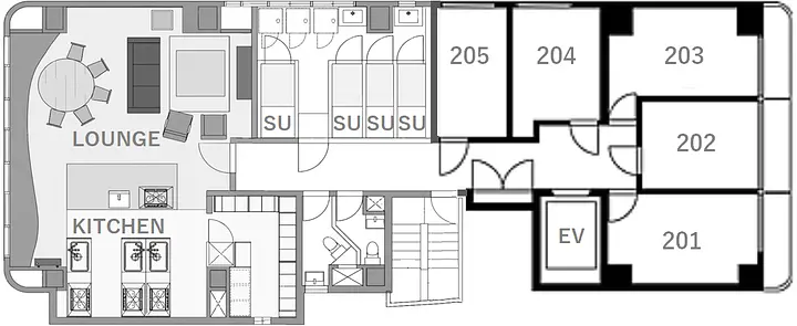 エントワイン浅草 2F