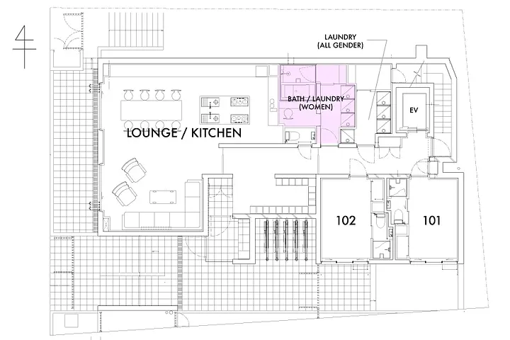 ソーシャルアパートメント原宿 1F