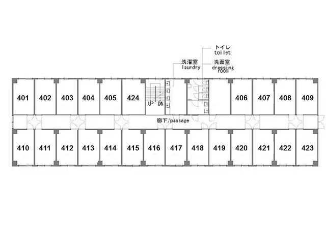ソーシャルアパートメント江田 4F