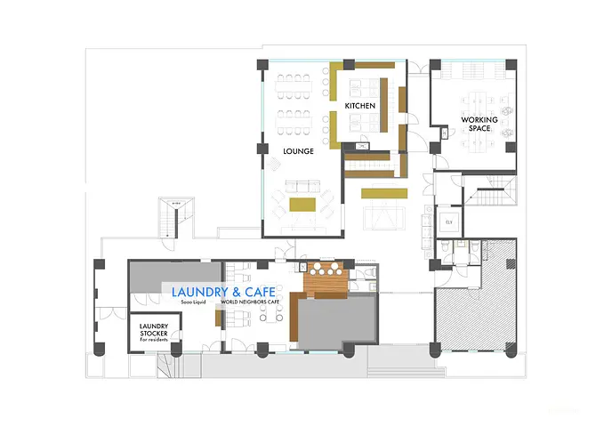ワールドネイバーズ清澄白河 1F
