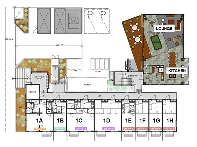 SOCIAL APARTMENT WAKO 1F