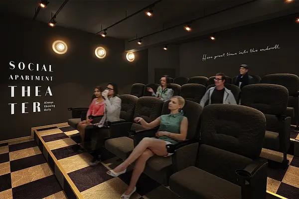 話題沸騰！映画館併設のソーシャルアパートメントとは？