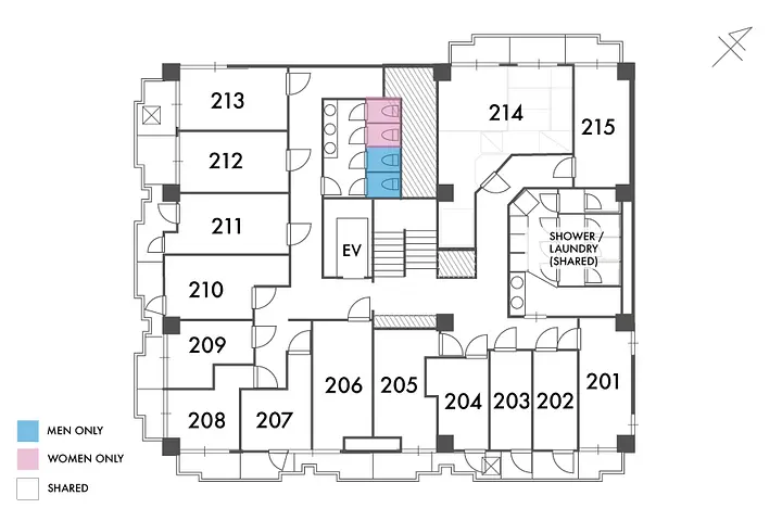 ソーシャルアパートメント恵比寿 2F